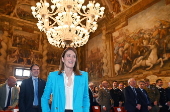 European Parliament President Metsola visits Italy