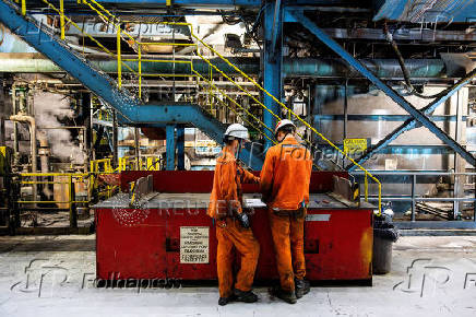 ArcelorMittal Dofasco steel plant in Hamilton