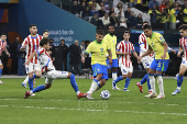 2026 World Cup South American Qualifiers Match Between Brazil and Paraguay