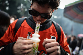 Marcha de la Marihuana en Sao Paulo