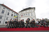 Ukrainian President Volodymyr Zelenskiy visits Vienna