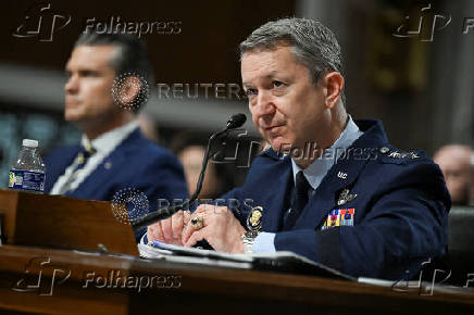 Pentagon leaders appear before Senate Armed Services Committee