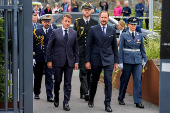 French President Emmanuel Macron visits Norway