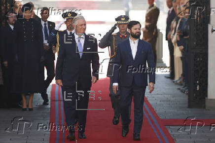 Boric se reúne con los reyes de los Belgas Felipe y Matilde en su primera visita a Chile