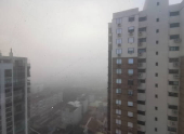FORTE NEVOEIRO COBRE PORTO ALEGRE NO AMANHECER DESTA SEXTA