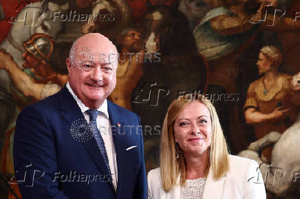Italian Prime Minister Giorgia Meloni meets Austrian Chancellor Christian Stocker in Rome
