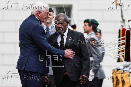 Papua New Guinea's Governor General Bob Dadae visits Berlin