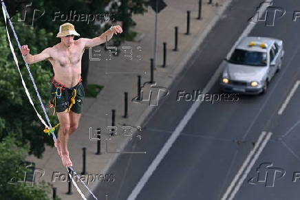 The Urban Highline Festival in Lublin