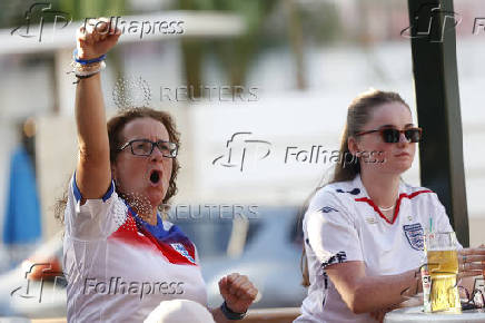 UEFA Women's Euro 2025 - Final - England v Spain - Fans gather in Benidorm