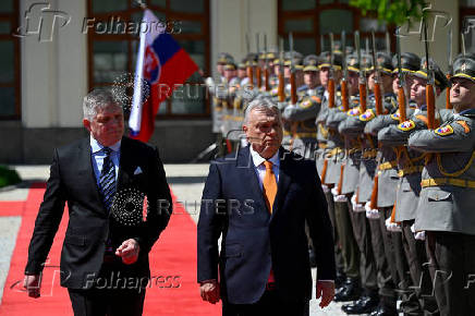 Hungarian PM Orban visits Slovakia