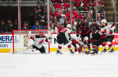 NHL: Stanley Cup Playoffs-New Jersey Devils at Carolina Hurricanes