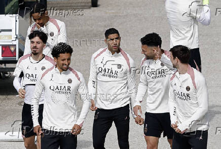 Champions League - Paris St Germain Training
