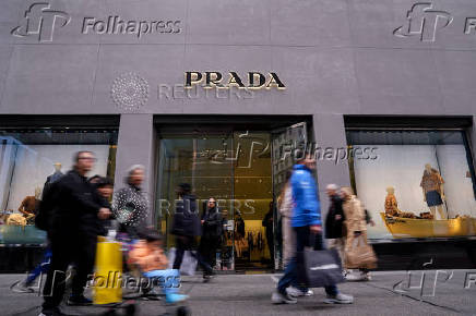 European fashion stores in New York as Trump threatens tariffs on trade with the European Union