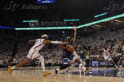 NBA: Playoffs-Oklahoma City Thunder at Minnesota Timberwolves