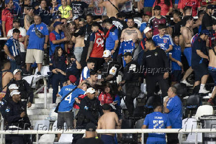 Partida entre Botafogo x Universidad de Chile (CHI) pela Libertadores no Nilton Santos.