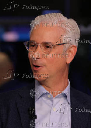 Wells Fargo CEO Charlie Scharf speaks during in interview with CNBC on the floor of the NYSE in New York