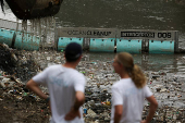 Atlantic Ocean protected from garbage by Ocean Cleanup barriers in Guatemala