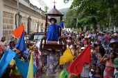 People celebrate Saint John the Baptist, in Ocumare de la costa