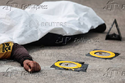 Deadly shooting incident in a market in Bangkok