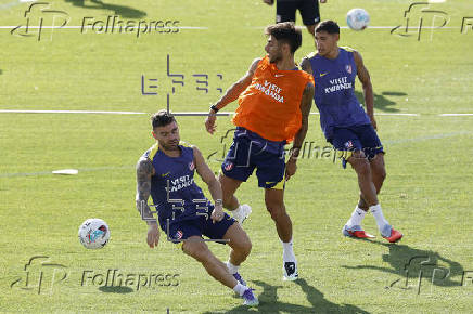Entrenamiento del Atlético de Madrid