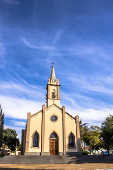 Fachada da Paróquia do Senhor Bom Jesus Mineiros do Tietê