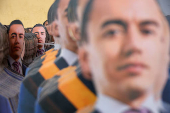 Closing campaign event for Ecuador's President and presidential candidate for reelection, Daniel Noboa, in Quito