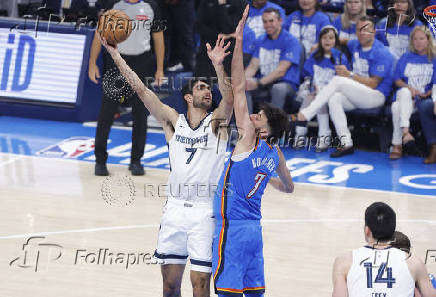 NBA: Playoffs-Memphis Grizzlies at Oklahoma City Thunder