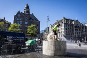 Preparations ahead National Remembrance Day in Amsterdam
