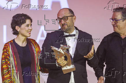 Nastassja Kinski recoge el Premio Saraqusta en el V Saraqusta Film Festival