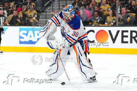 NHL: Stanley Cup Playoffs-Edmonton Oilers at Vegas Golden Knights