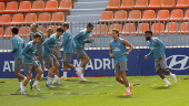 Entrenamiento del Atlético de Madrid