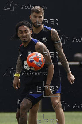 Entrenamiento del FC Barcelona