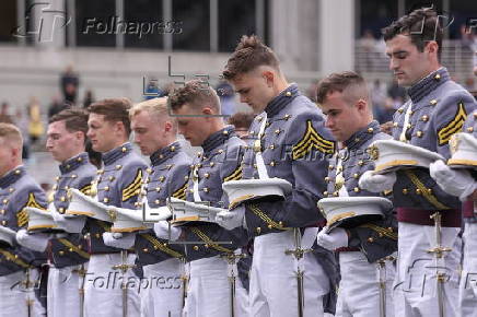 US President Trump delivers commencement address at US Military Academy