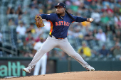MLB: Houston Astros at Athletics