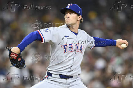 MLB: Texas Rangers at San Diego Padres