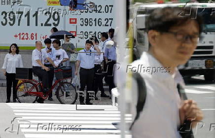 Market reactions after the USA announced that a 25 percent tariff would be imposed on imports from Japan