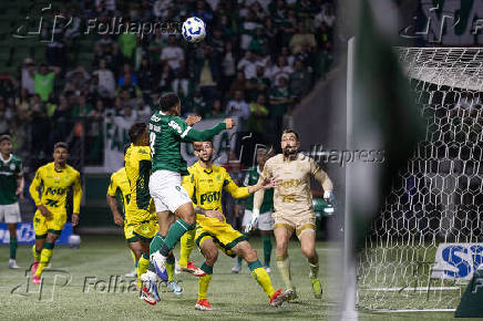 Partida entre Palmeiras e Mirassol pelo Campeonato Brasileiro 2025
