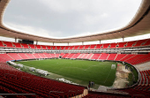 The Akron stadium, which will be one of the three venues in Mexico for the 2026 FIFA World Cup in North America, near Guadalajara