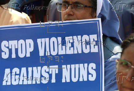 Indian Christians rally against arrest of Catholic nuns in Bangalore
