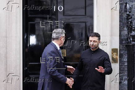 UK Prime Minister Starmer meets Ukrainan President Zelensky ahead of Trump–Putin talks in Alaska
