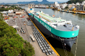 China's BYD electric cars disembarks in Brazil