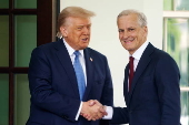 Norway's Prime Minister Jonas Gahr Store meets US President Trump at White House