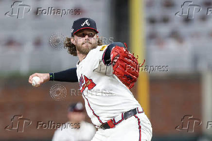 MLB: Cincinnati Reds at Atlanta Braves