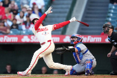 MLB: Toronto Blue Jays at Los Angeles Angels