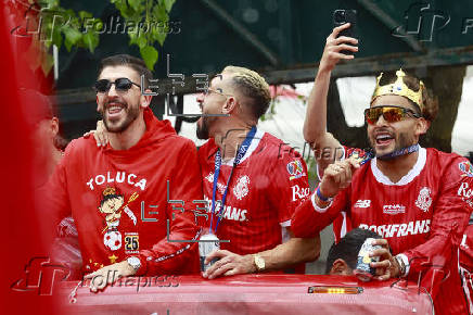 Toluca festeja campeonato en Liga MX