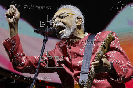 Gilberto Gil se presenta en Rio de Janeiro