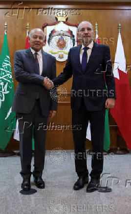 Members of the Ministerial Committee Assigned by the Joint Extraordinary Arab-Islamic Summit on Gaza meet, in Amman