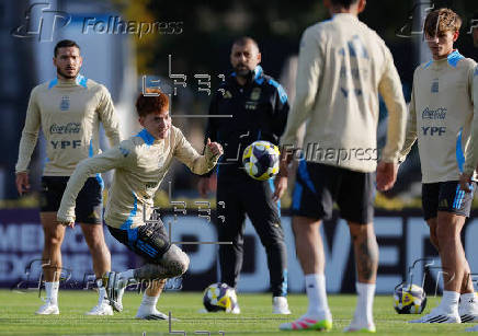 Entrenamiento selección argentina de fútbol