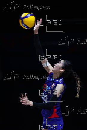 FIVB Volleyball Women's Nations League - Belgium vs Thailand