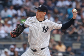 MLB: Los Angeles Angels at New York Yankees